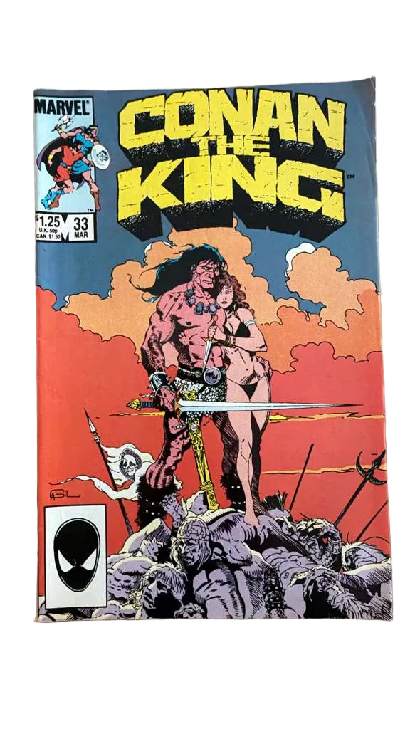 CONAN THE KING #33 (Marvel 1987)