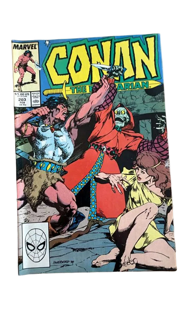 CONAN THE BARBARIAN #203 (Marvel 1987)