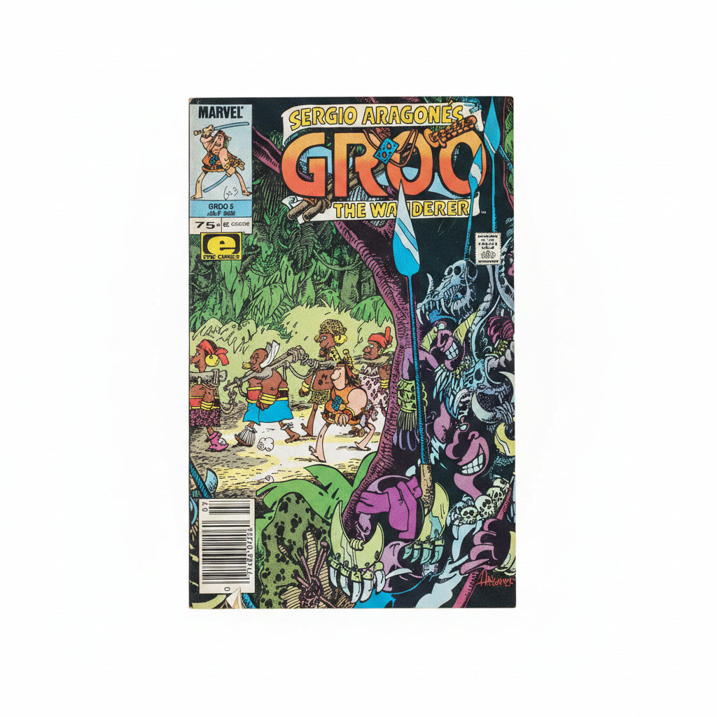 GROO THE WANDERER #5 (Marvel Epic Comics 1985)