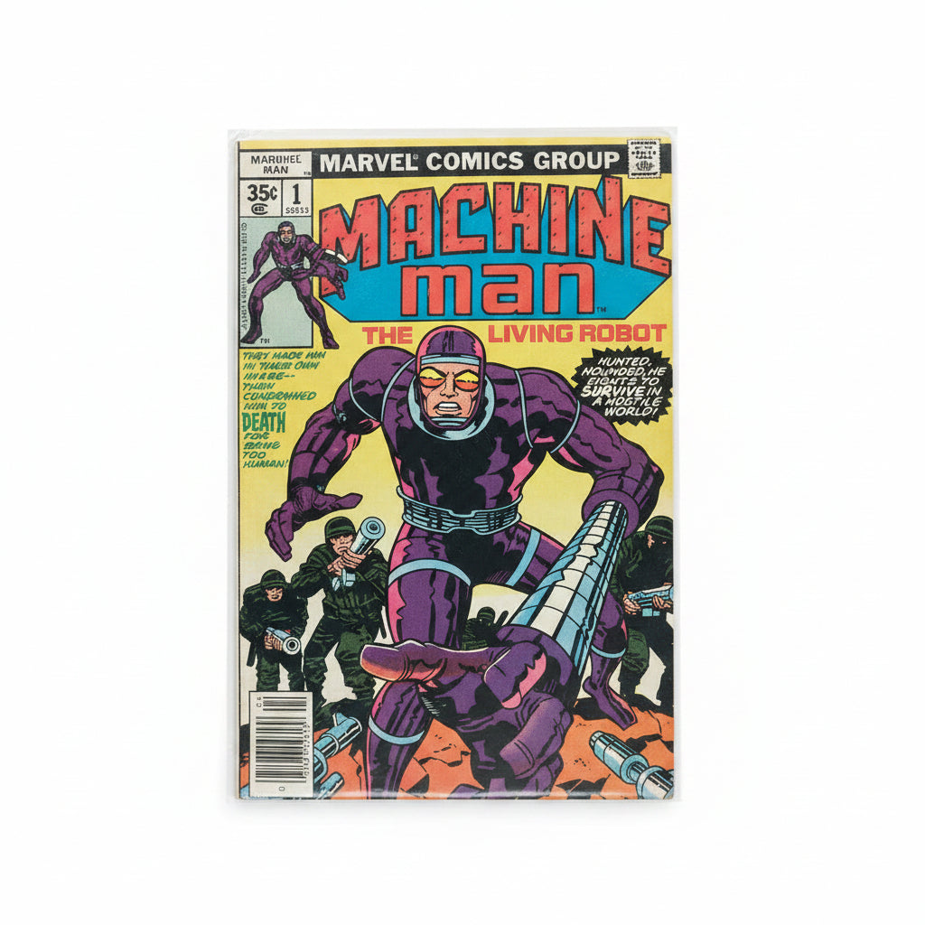 Machine Man #1 (1978) – The Living Robot – Marvel Comics