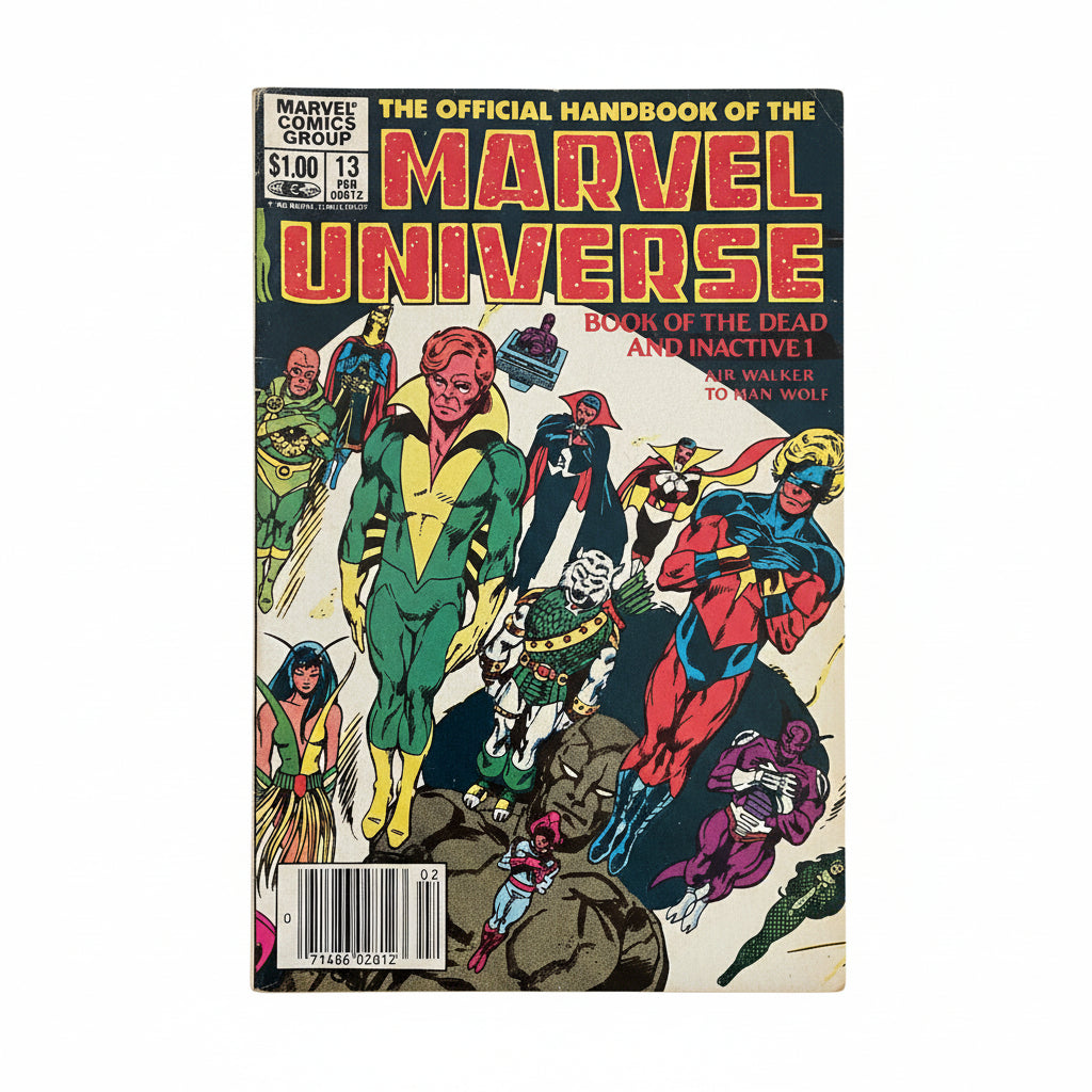 THE OFFICIAL HANDBOOK OF THE MARVEL UNIVERSE #13 (Dead and Inactive)