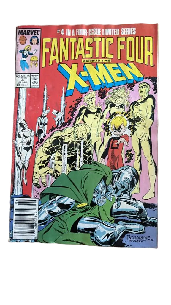 FANTASTIC FOUR VERSUS THE X-MEN #4 (1987)
