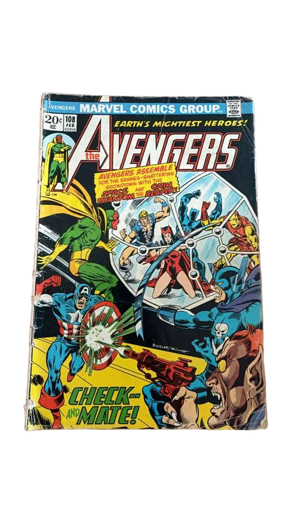 THE AVENGERS #108 (1973) Check... and Mate!