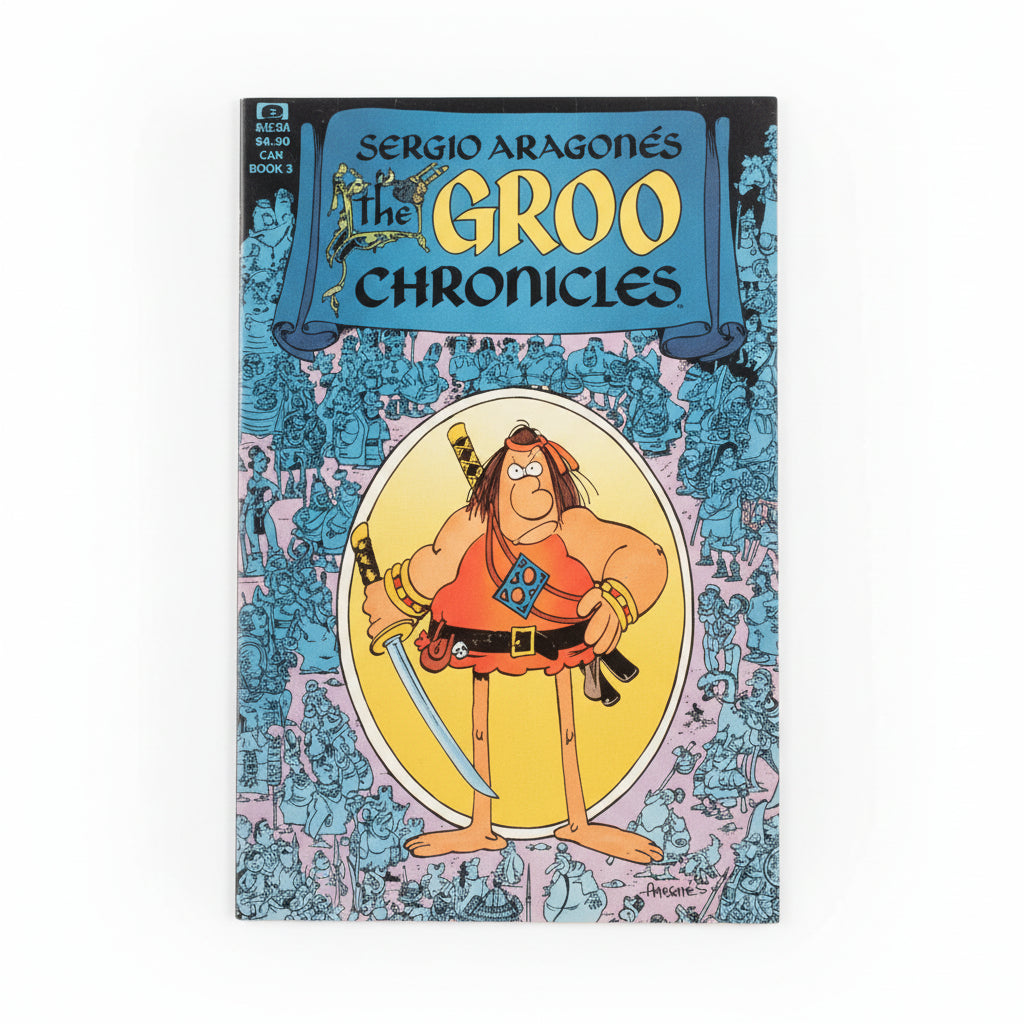 Groo Chronicles Book #3 (Vintage Epic Comics with Rufferto Back Cover)