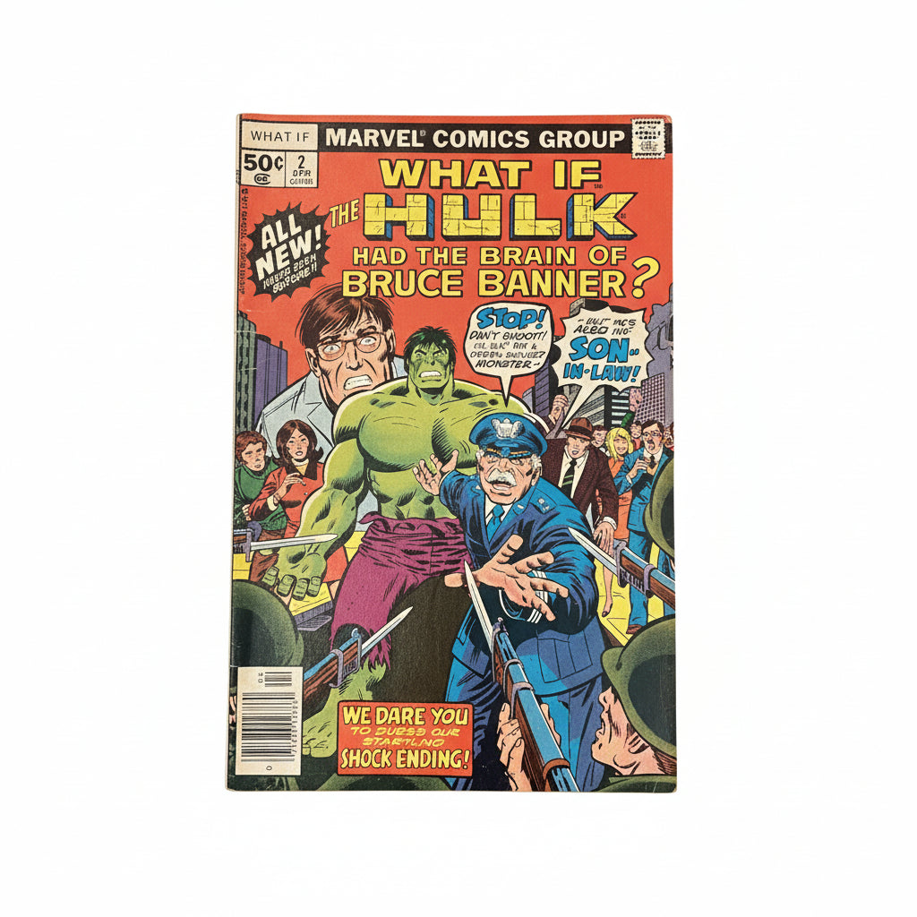 What If? #2 - Hulk Had the Brain of Bruce Banner (Vintage Marvel)