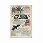 Aquaman #57 (Vintage DC Comics 1977 with Sea World Ad)