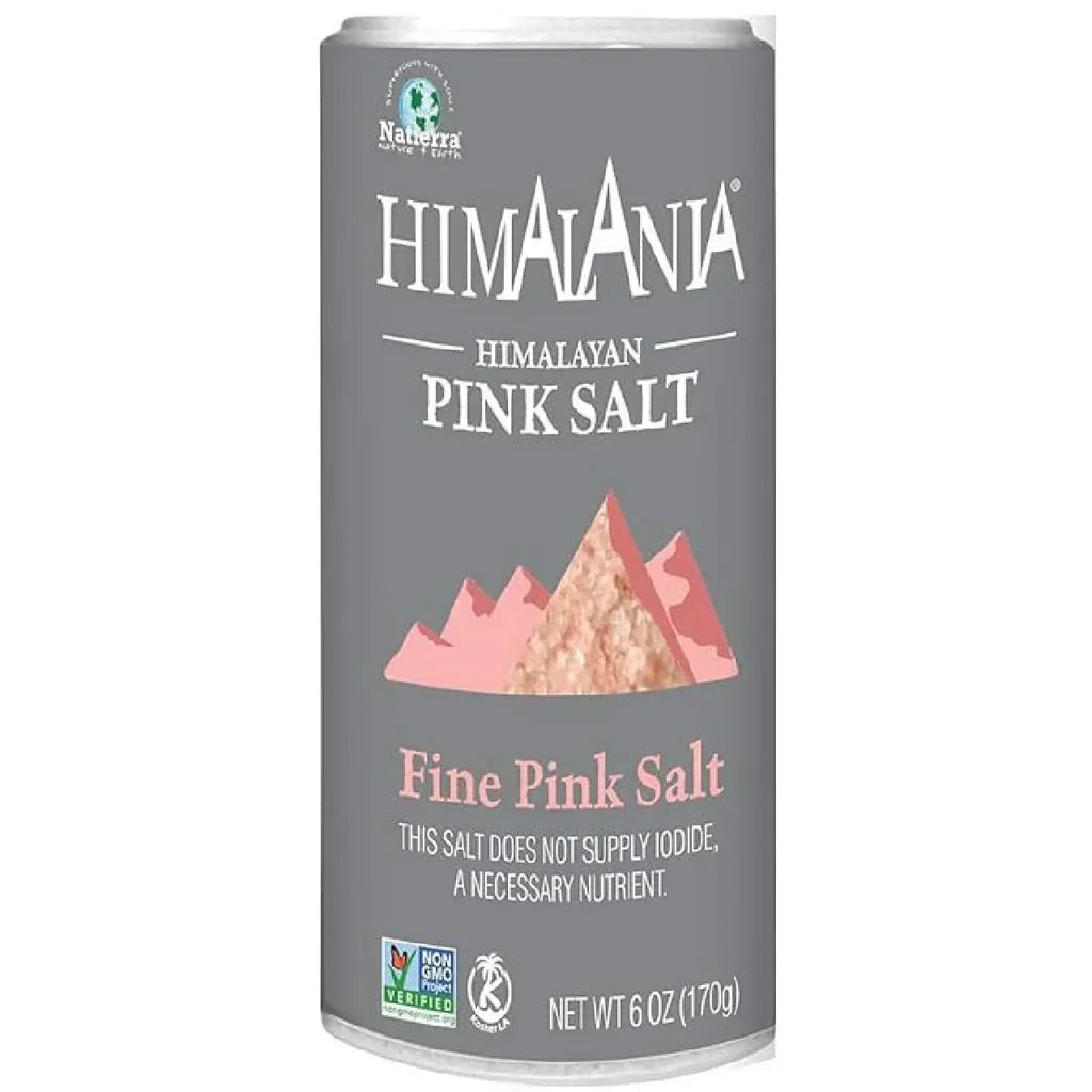 Natierra Himalania® Fine Pink Salt Shaker – 6 oz (170g)