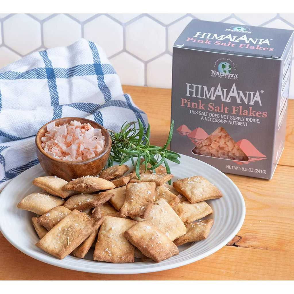 Natierra Himalania® Himalayan Pink Salt Flakes – 8.5 oz (6-Pack)