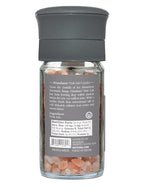 Natierra Himalania® Coarse Pink Salt Glass Grinder Bottle – 3 oz (85g)