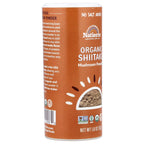 Natierra Organic Shiitake Mushroom Powder – Superfood Seasoning (1.8 oz Shaker, 6-Pack)