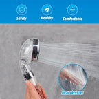 Aqua Guard High Pressure Filtered Shower Head with Mineral Stones