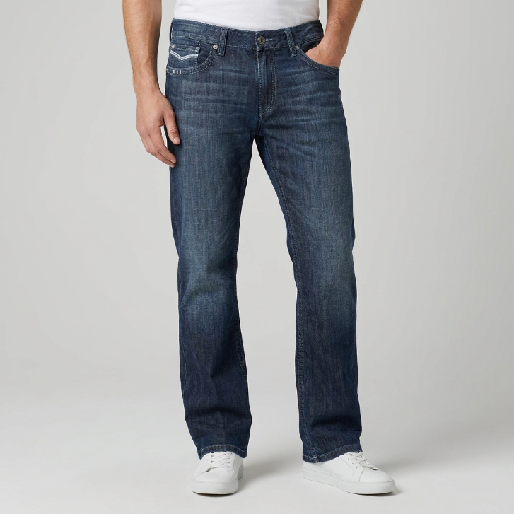 Five Four Dark Blue Straight-Leg Jeans