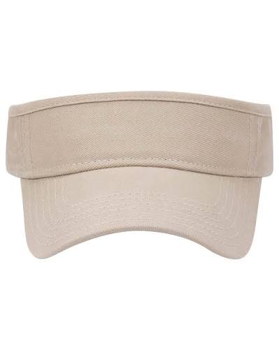 Sabi Goods Plain Khaki Sun Visor (OTTO CAP 60-662)