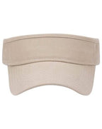Sabi Goods Plain Khaki Sun Visor (OTTO CAP 60-662)