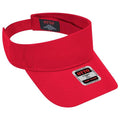 Sabi Goods Plain Red Sun Visor