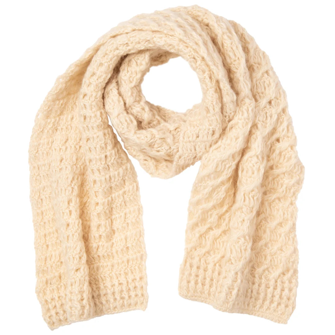 San Diego Hat Company Valerie - Hand Crochet Knit Scarf