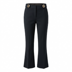 Derek Lam 10 Crosby Black Gold Buckle Ankle Pants Size 0