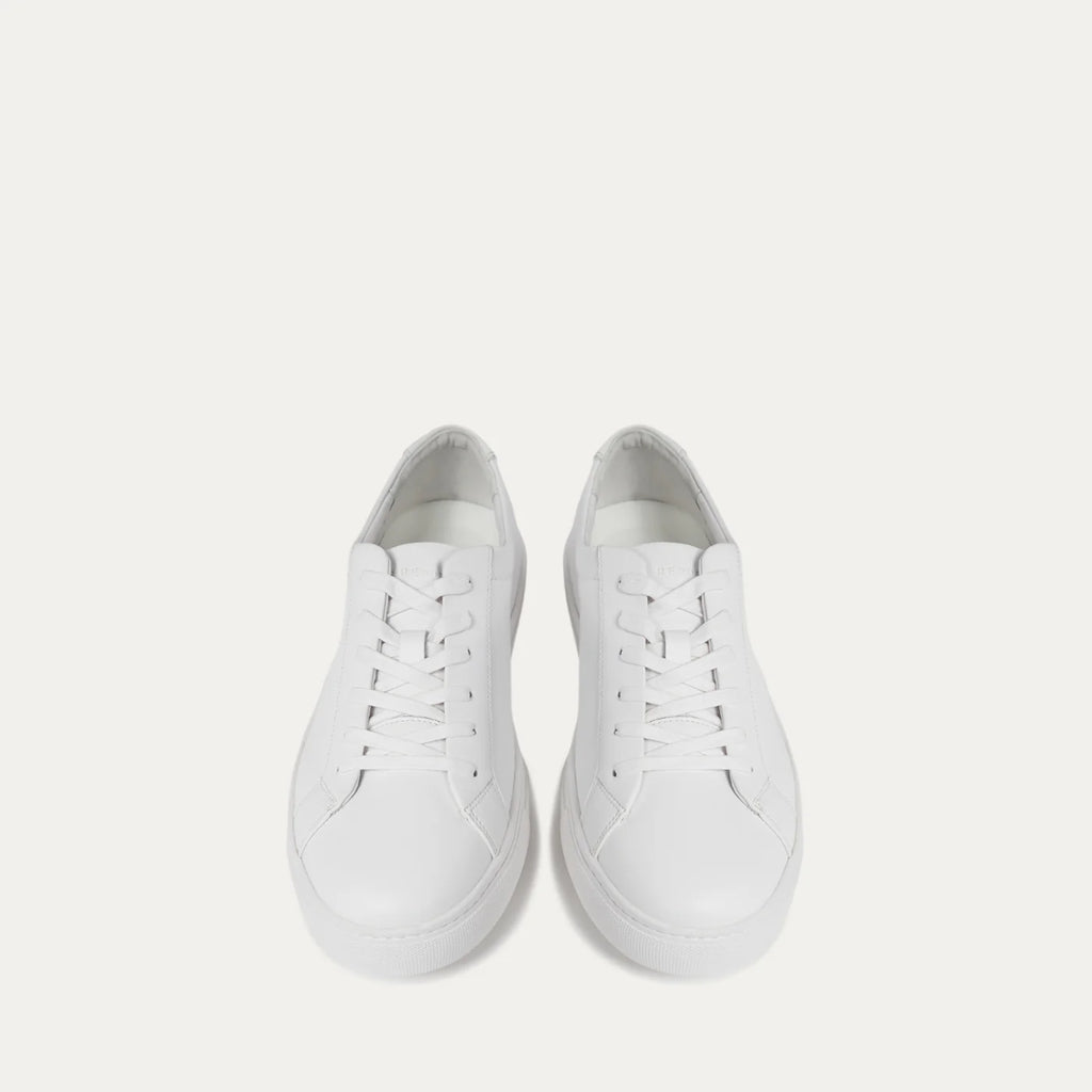 New Republic Unisex Kurt Leather Sneaker - Triple White