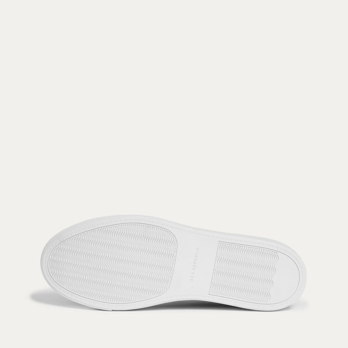 New Republic Unisex Kurt Leather Sneaker - Triple White