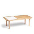 Poppin Take Note Coffee Table, Natural Ash