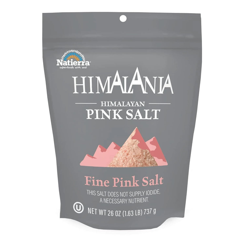 Natierra Himalania® Fine Himalayan Pink Salt – 26 oz (737g)