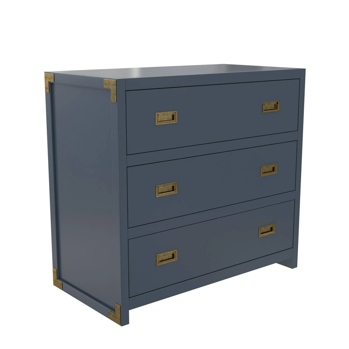 Baby Relax Miles 3-Drawer Dresser, Nursery Storage, Soft Gray