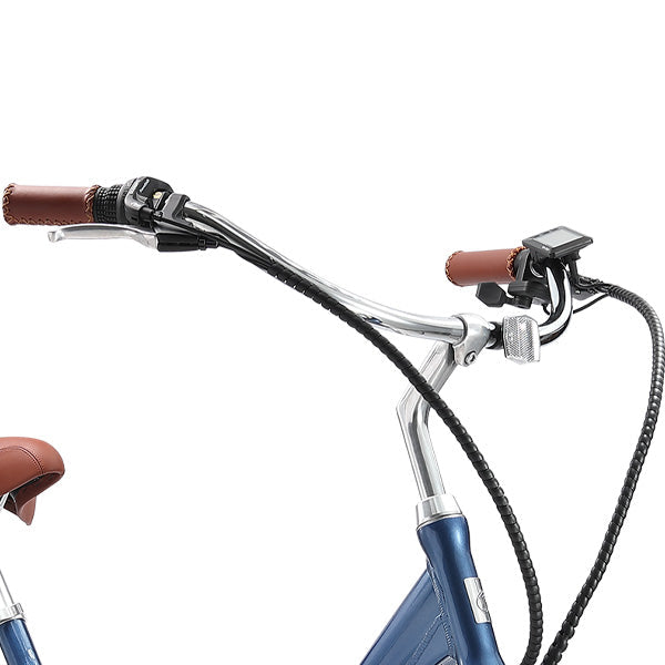 sixthreezero Simple Step-Thru 500W Electric Bike - Navy (Pre-Assembled)