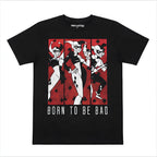 Bioworld Harley Quinn Born To Be Bad Graphic T-Shirt - Black