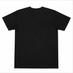 Pink + Dolphin Spiral Graphic T-Shirt - Black/Multicolor