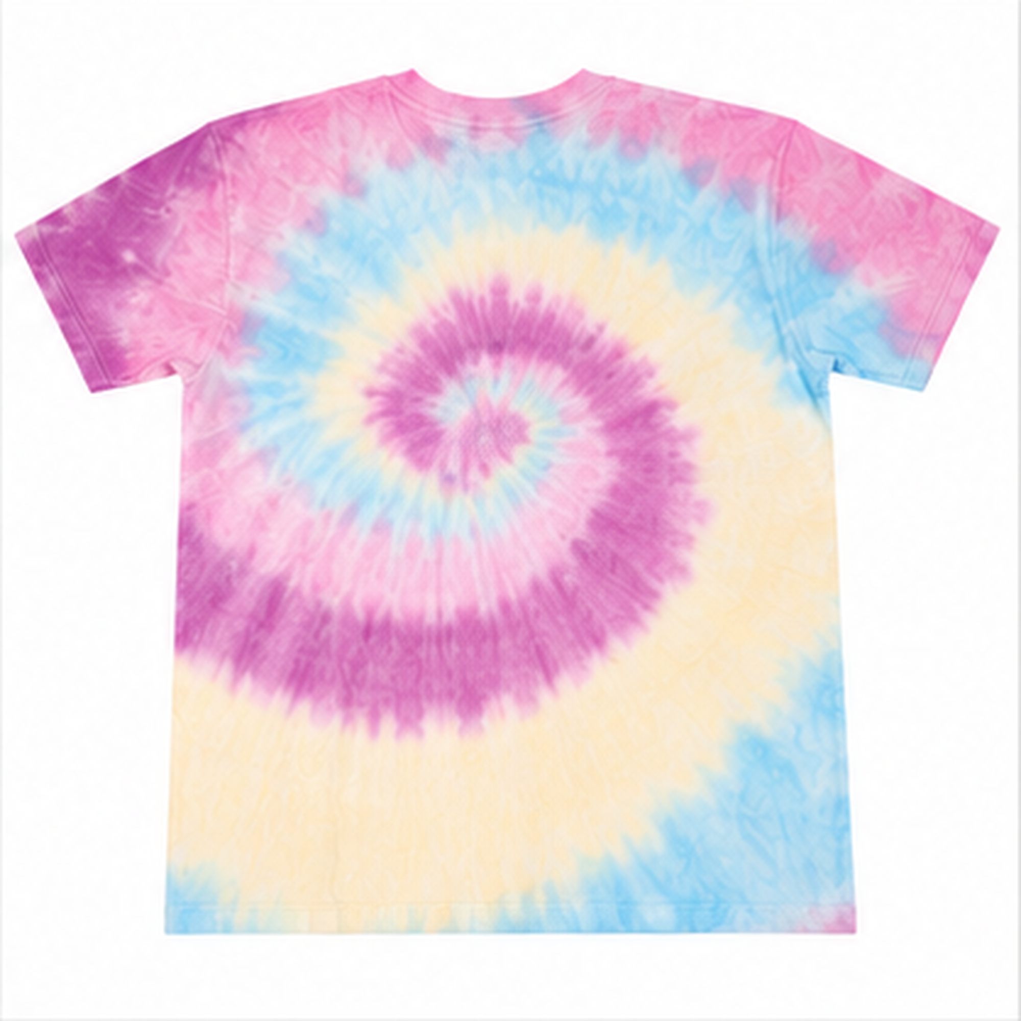 Dulce Hand Sign Tie-Dye Graphic T-Shirt - Multicolor