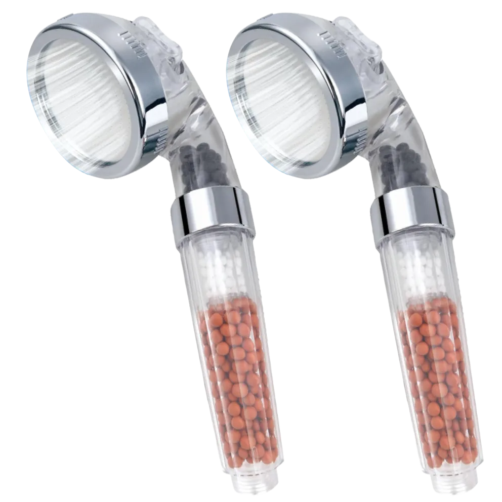 Aqua Guard High Pressure Filtered Shower Head with Mineral Stones